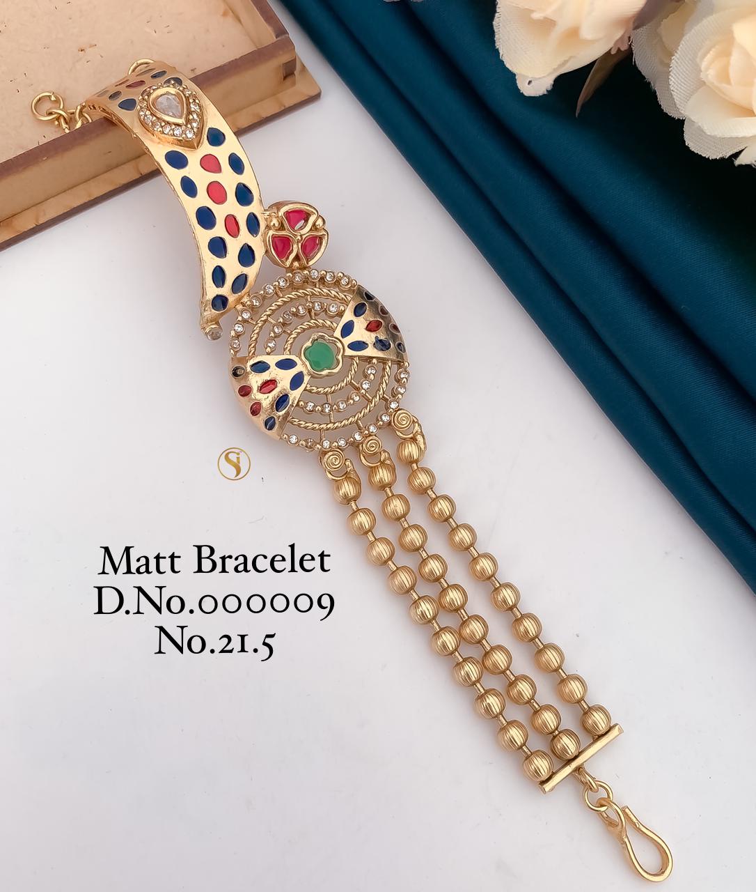 Matte Pearl Fancy Designer Bracelets 2 Wholesale Manufacturers
